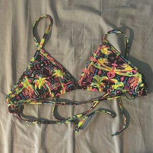 Jolyn Mallyce bikini top retro